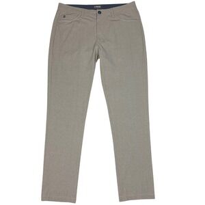 Linksoul Golf Pants Performance‎ Stretch Mens 34R Beige Gorpcore Lightweight